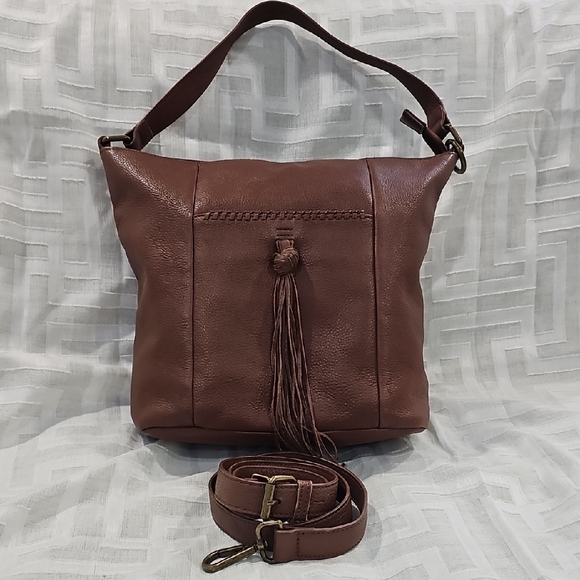Lucky Brand Handbags - Lucky Brand Brown With Beautiful Knotted Tassel